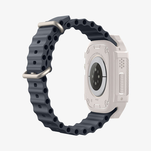 ACS05456 - Apple Watch Series (Apple Watch (49mm)) in matte black showing the front
